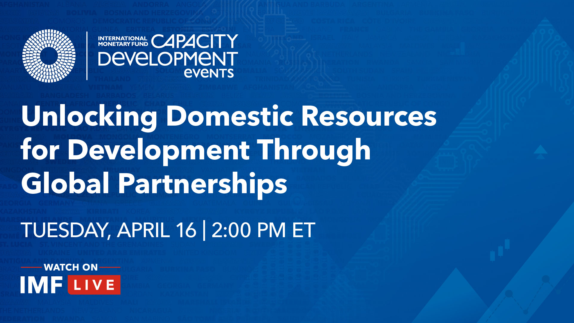 High-Level Capacity Development Talk: Unlocking Domestic Resources for Development Through Global Partnerships