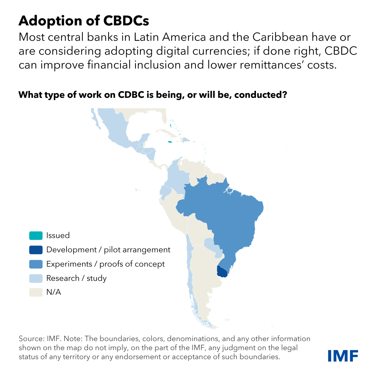 Interest in Central Bank Digital Currencies Picks Up in Latin America and the Caribbean While Crypto Use Varies