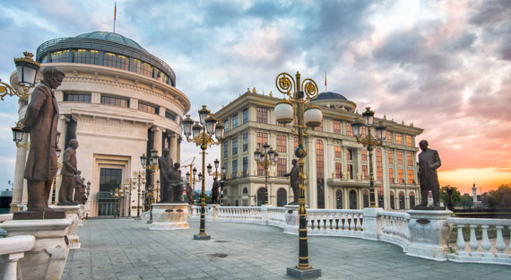 Skopje, Former Yugoslav Republic of Macedonia. After a period of political turmoil, the country now needs to reignite growth (photo: iStockphoto/rozah13)