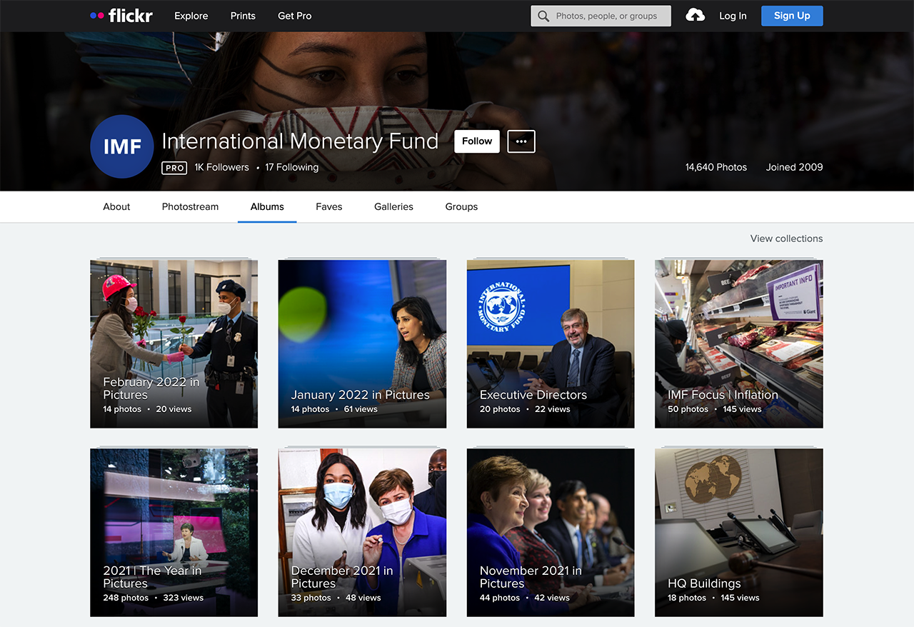 IMF Flickr Library