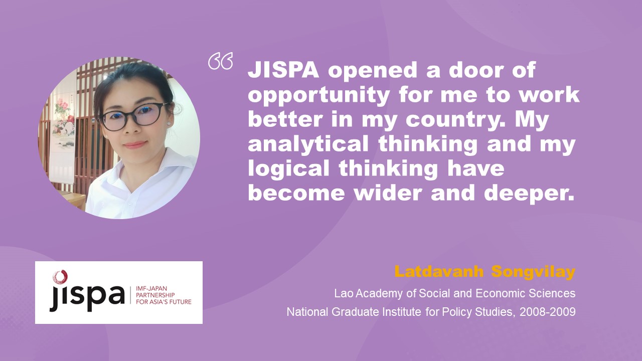 Latdavanh Songvilay, Lao Academy of Social and Economic Sciences, JISPA 2008-2009