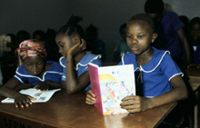 Liberian schoolchildren