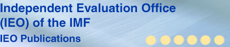 Independent Evaluation Office - IEO Publications
