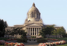 State Capitol building, Olympia, Washington.