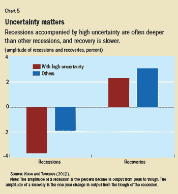 Chart 5. Uncertainty matters