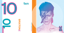 David Bowie’s image from his “Aladdin Sane” album cover adorns the Brixton £10 note.
