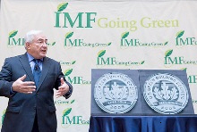 IMF Wins Environmental Award as Nations Debate Climate Change 